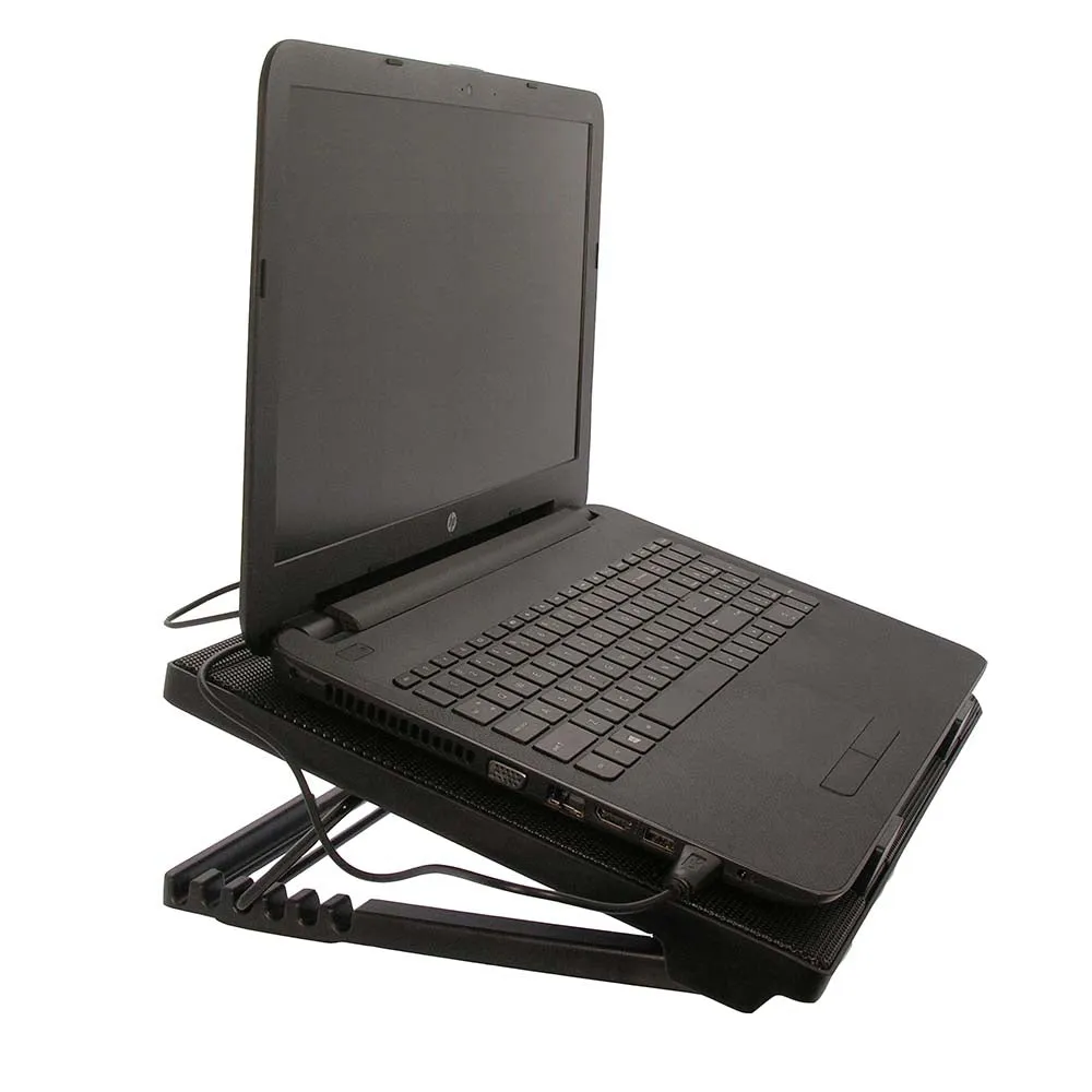 Cooling Pad for 12- 17" Laptop, Multi-angle Stand 5 Fan, USB Port