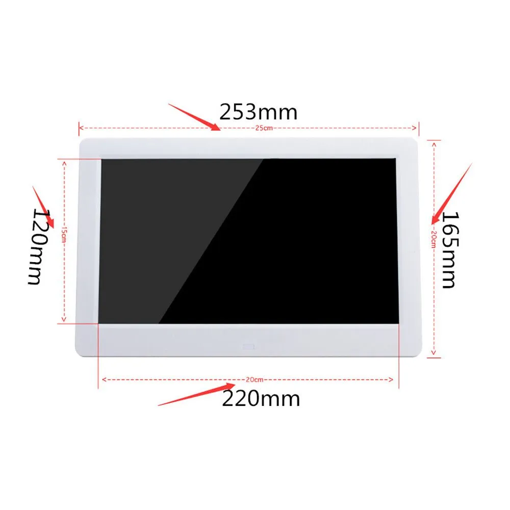 CRONY 10inch Smart digital picture photo frame function signage advertising player | Black