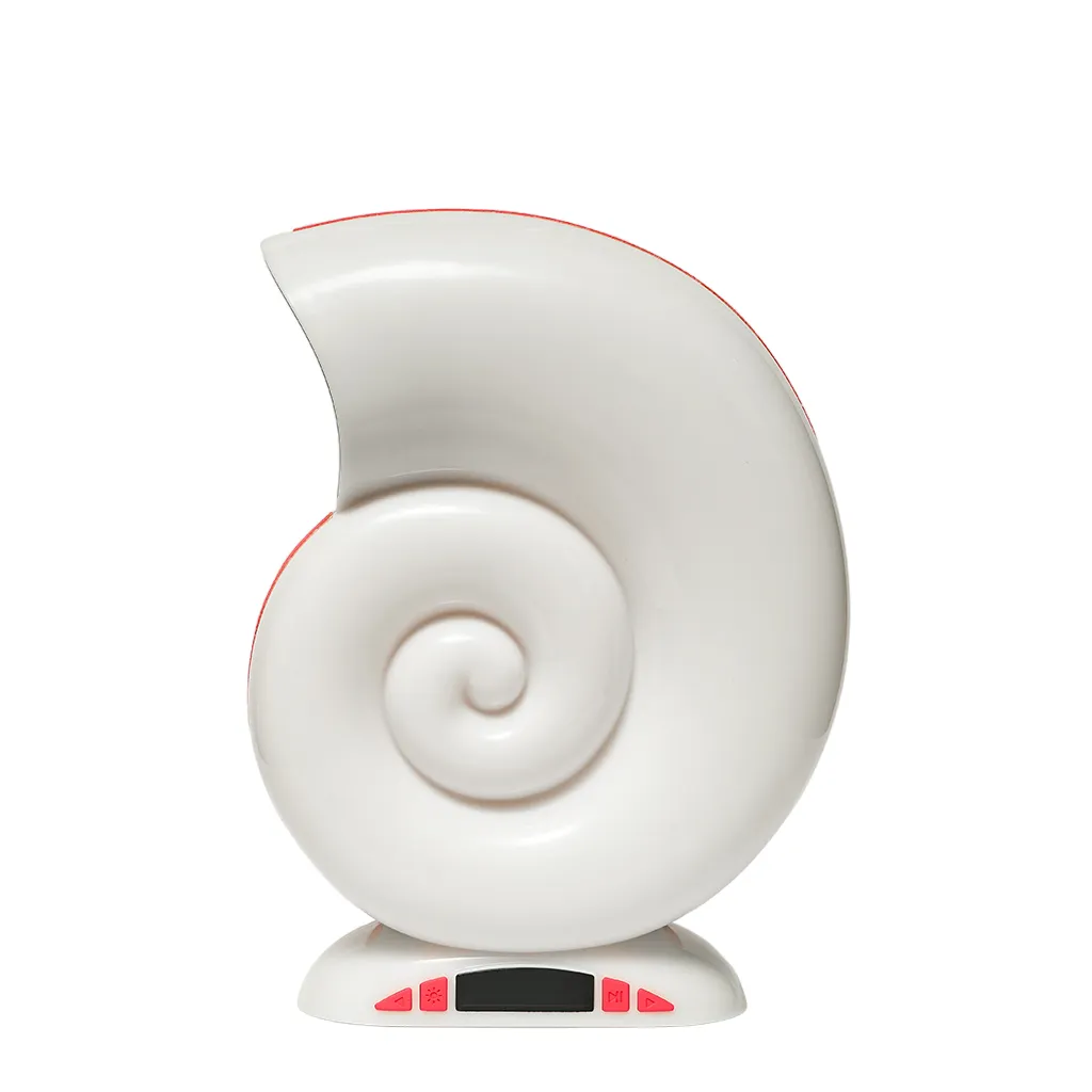 CRONY Sea snail table lamp BT speaker with clock