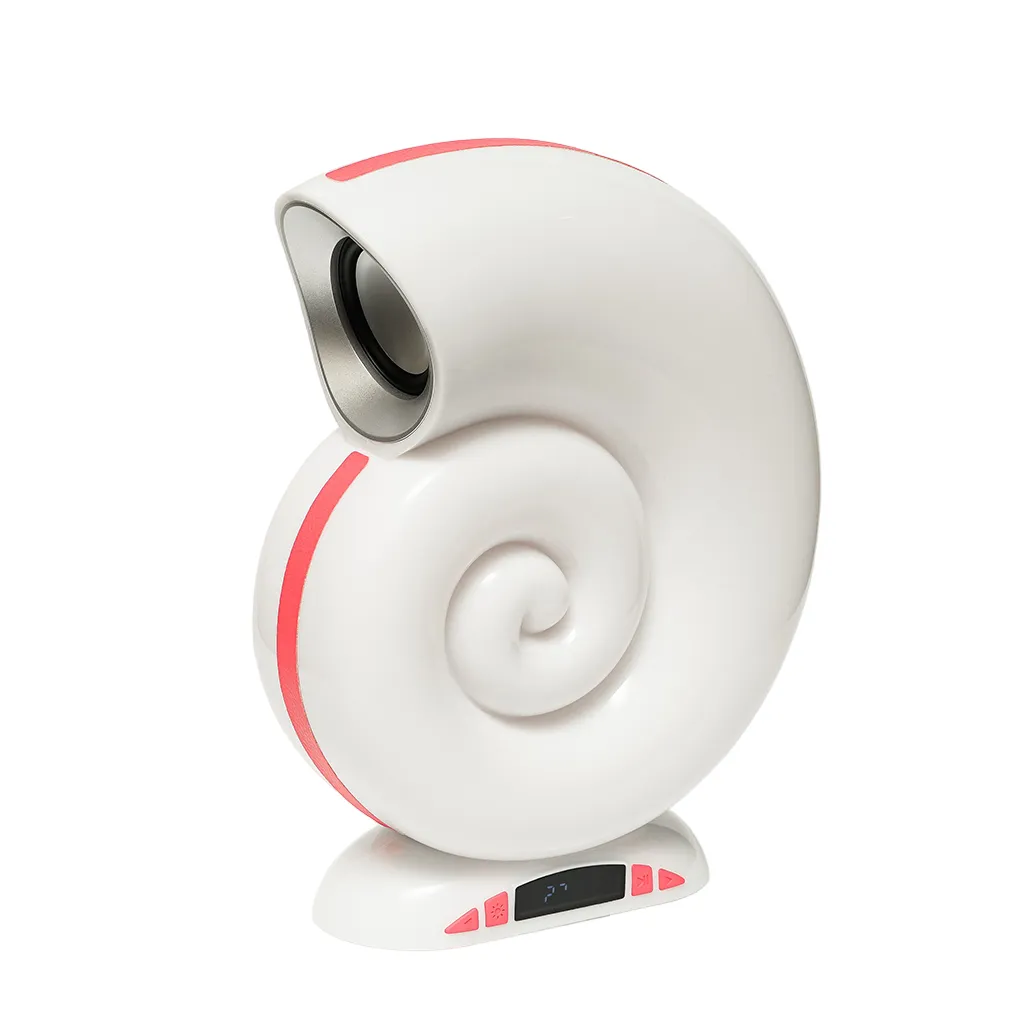 CRONY Sea snail table lamp BT speaker with clock