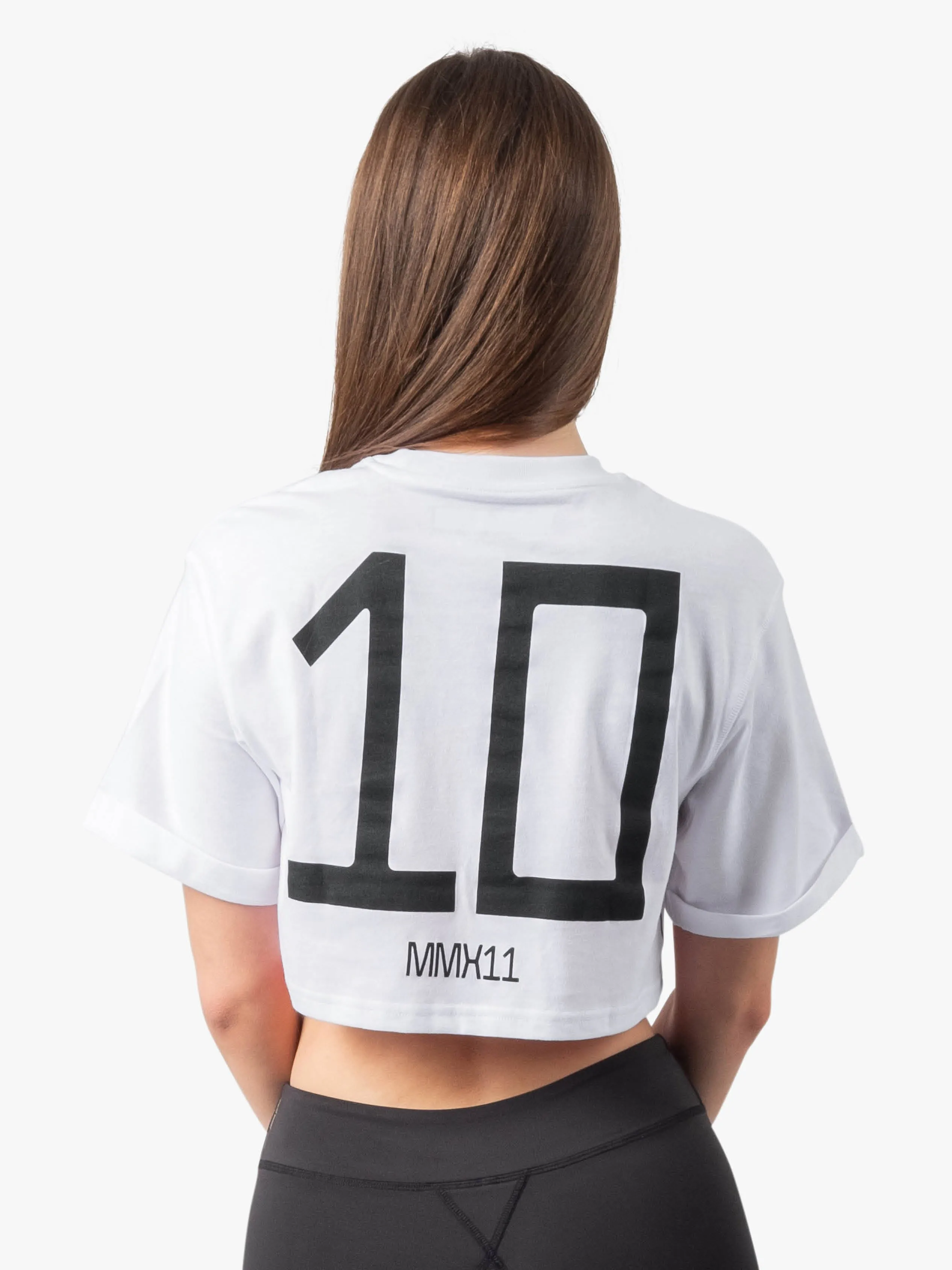 Cropped Football Tee - Stereo 10