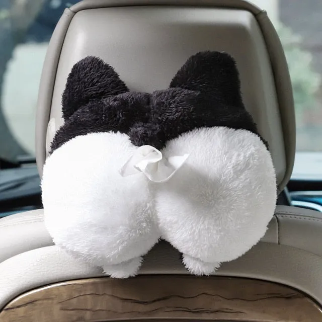 Cute Pet Butt Tissue Box