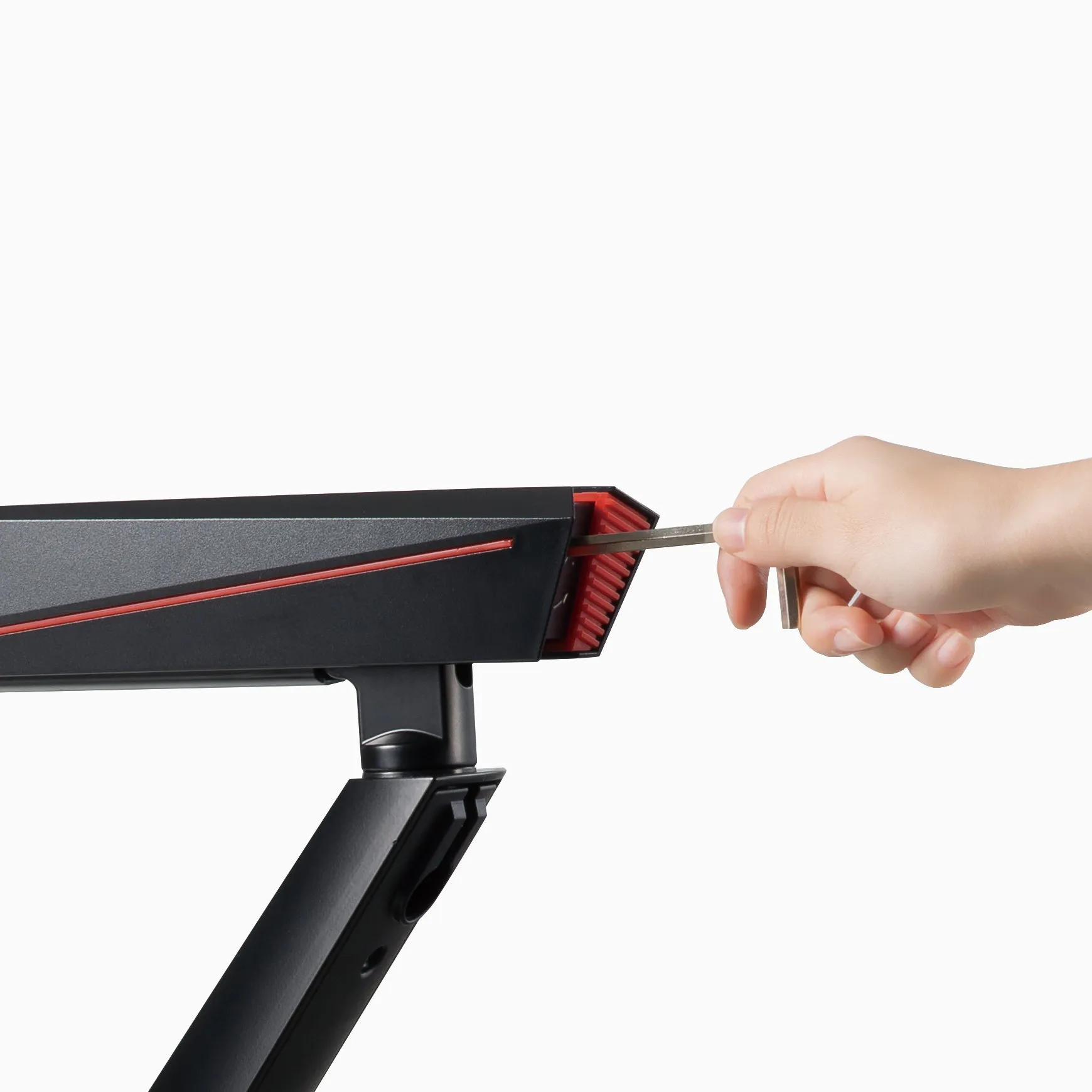 Desky Dual LED Gaming Monitor Arm