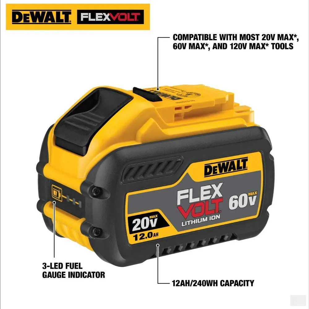 DEWALT FLEXVOLT® 20V/60V MAX 12.0 AH Battery [DCB612]