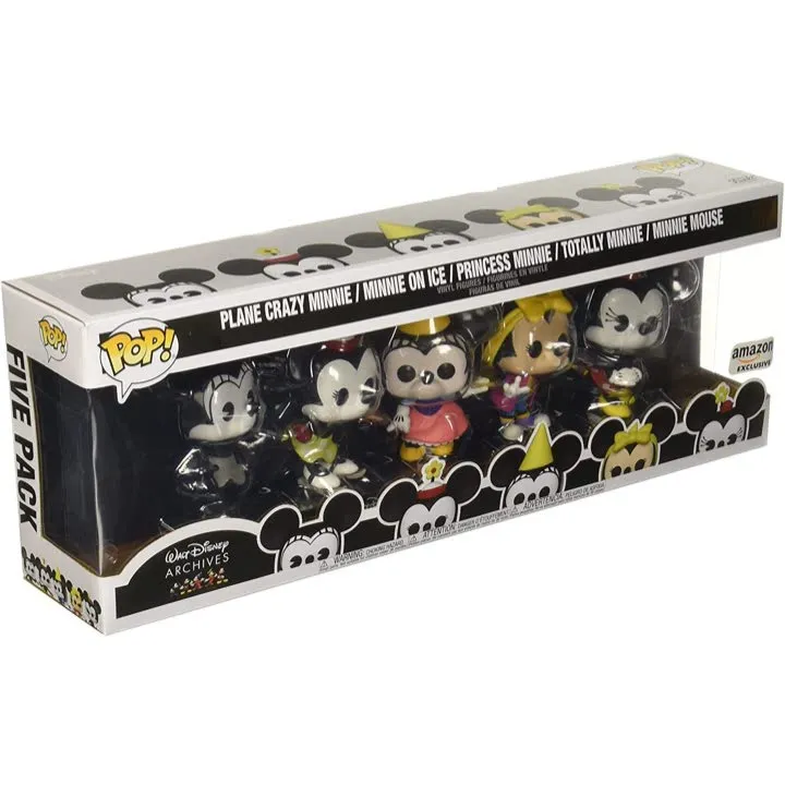 Disney Pop! Vinyl Figure Minnie Mouse Archives (5-Pack)