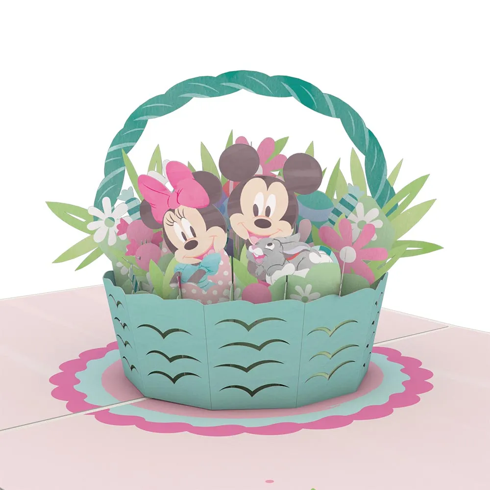 Disney's Mickey & Minnie Hello Easter Pop-Up Card