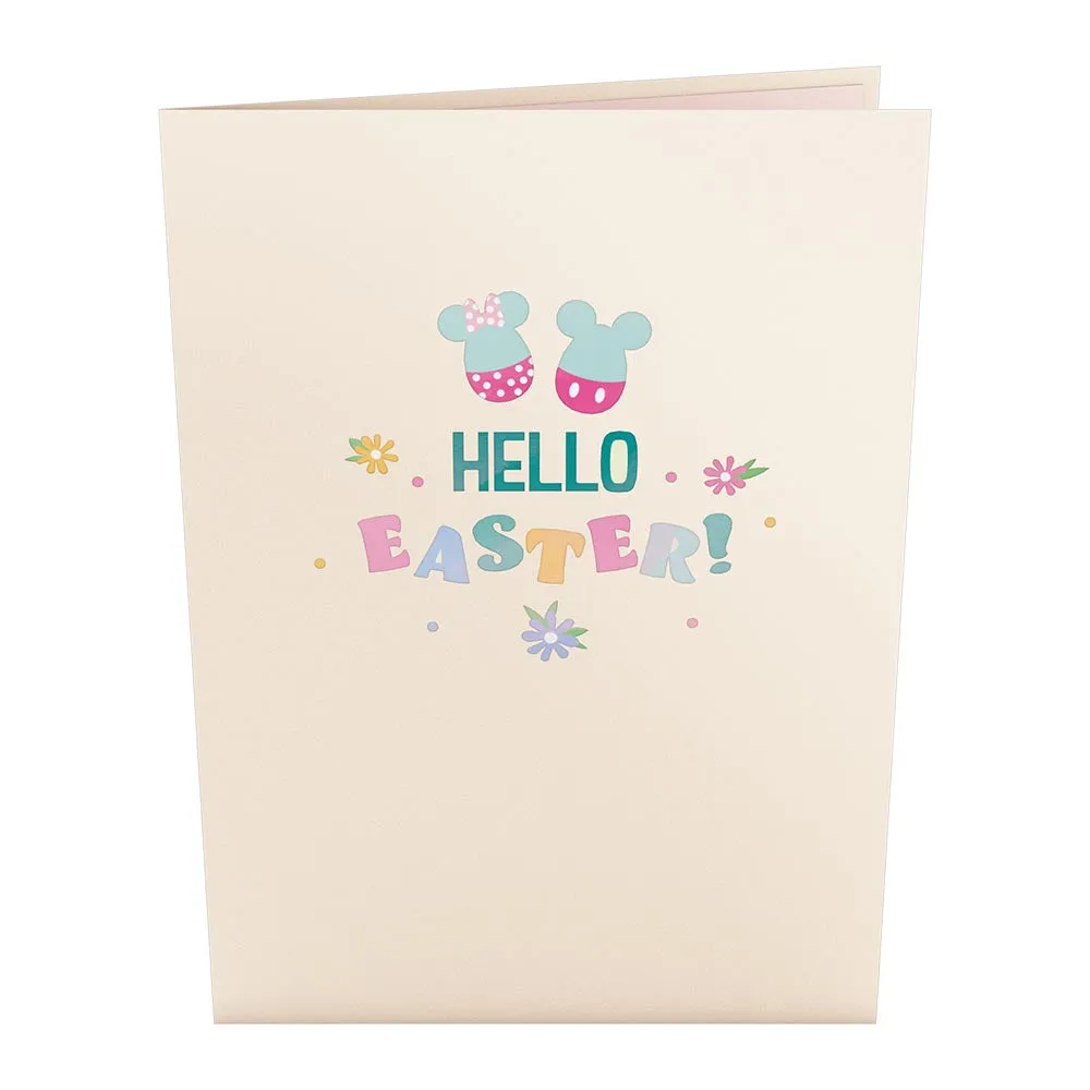 Disney's Mickey & Minnie Hello Easter Pop-Up Card