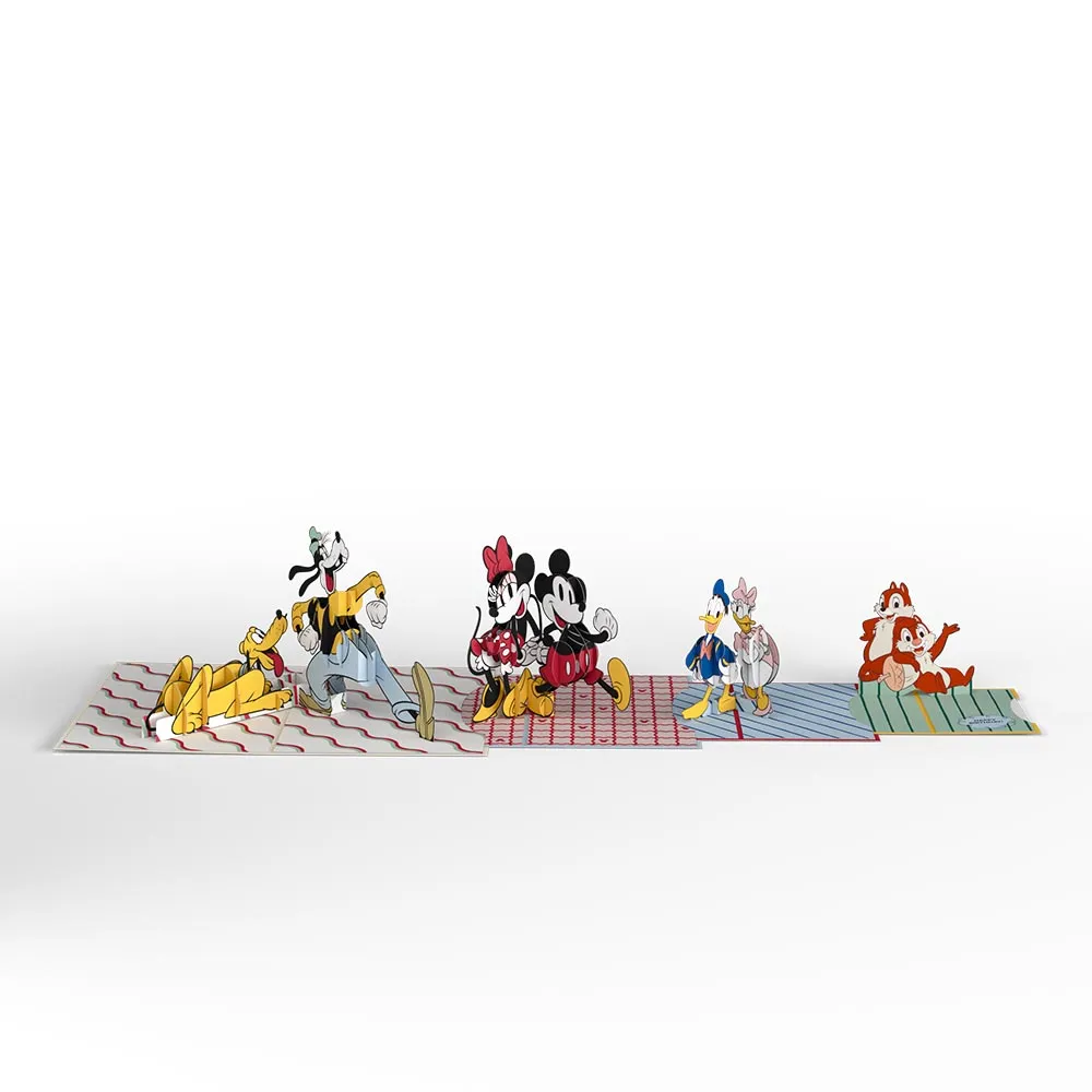 Disney’s Mickey and Friends Birthday 4-in-1 Nesting Card