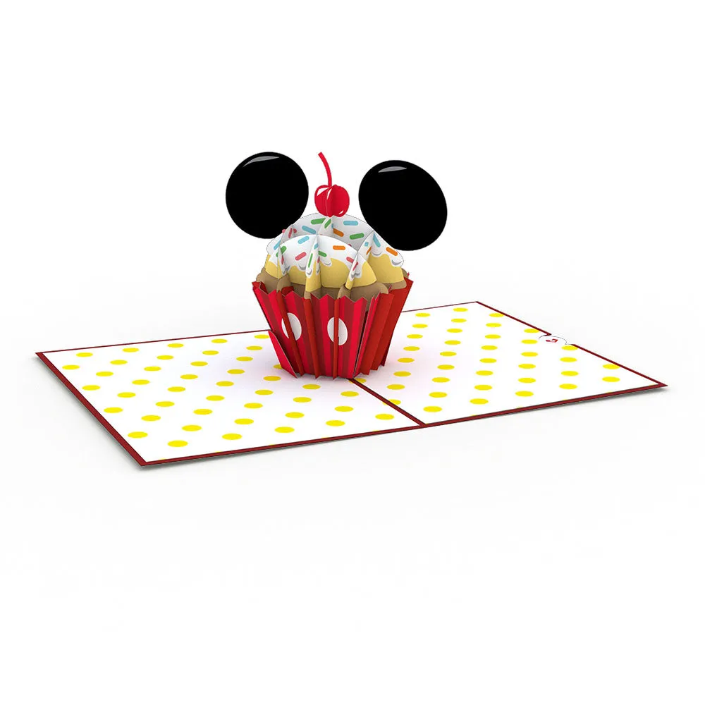 Disney's Mickey Mouse Birthday Cupcake Pop-Up Card