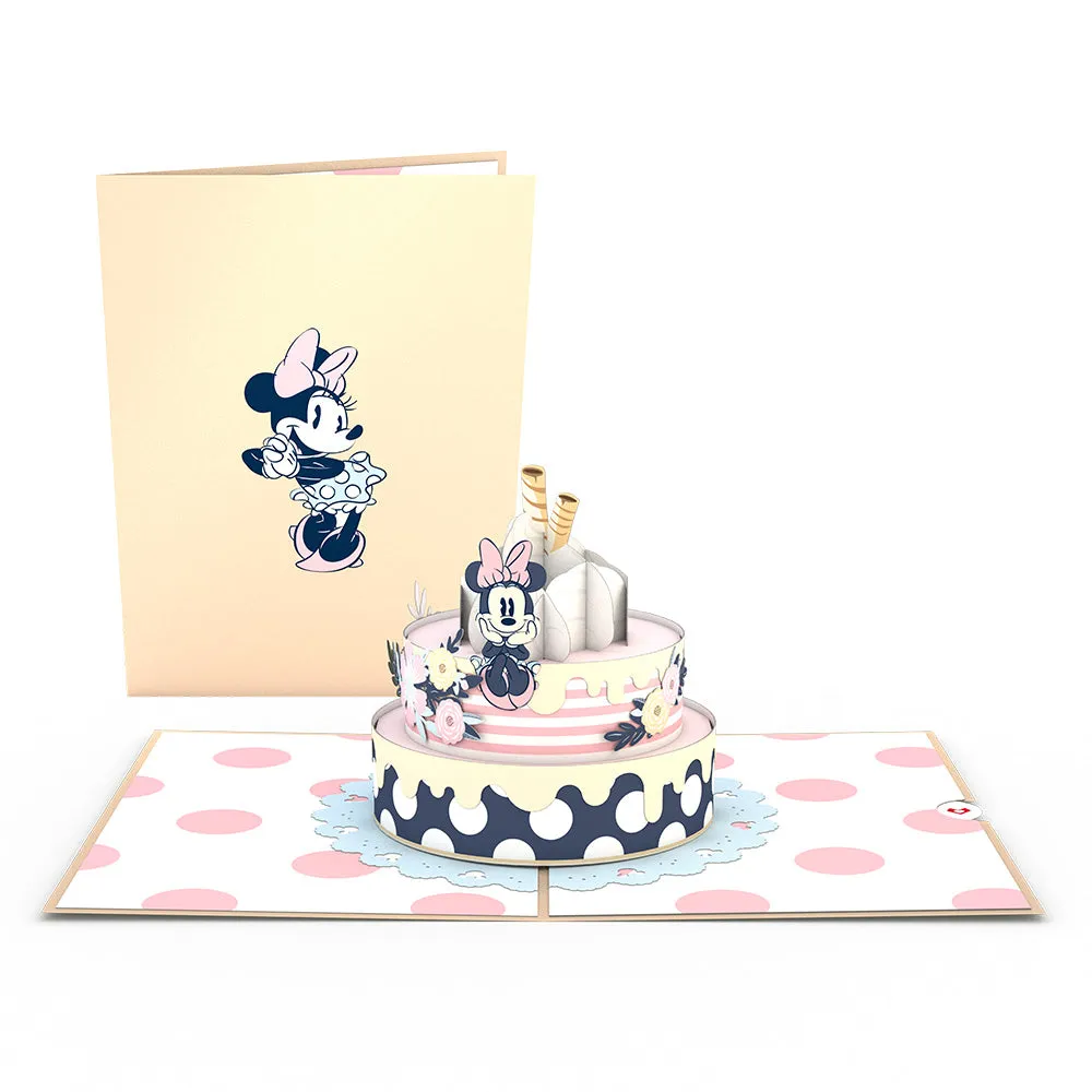 Disney's Minnie Mouse Birthday Cake Pop-Up Card