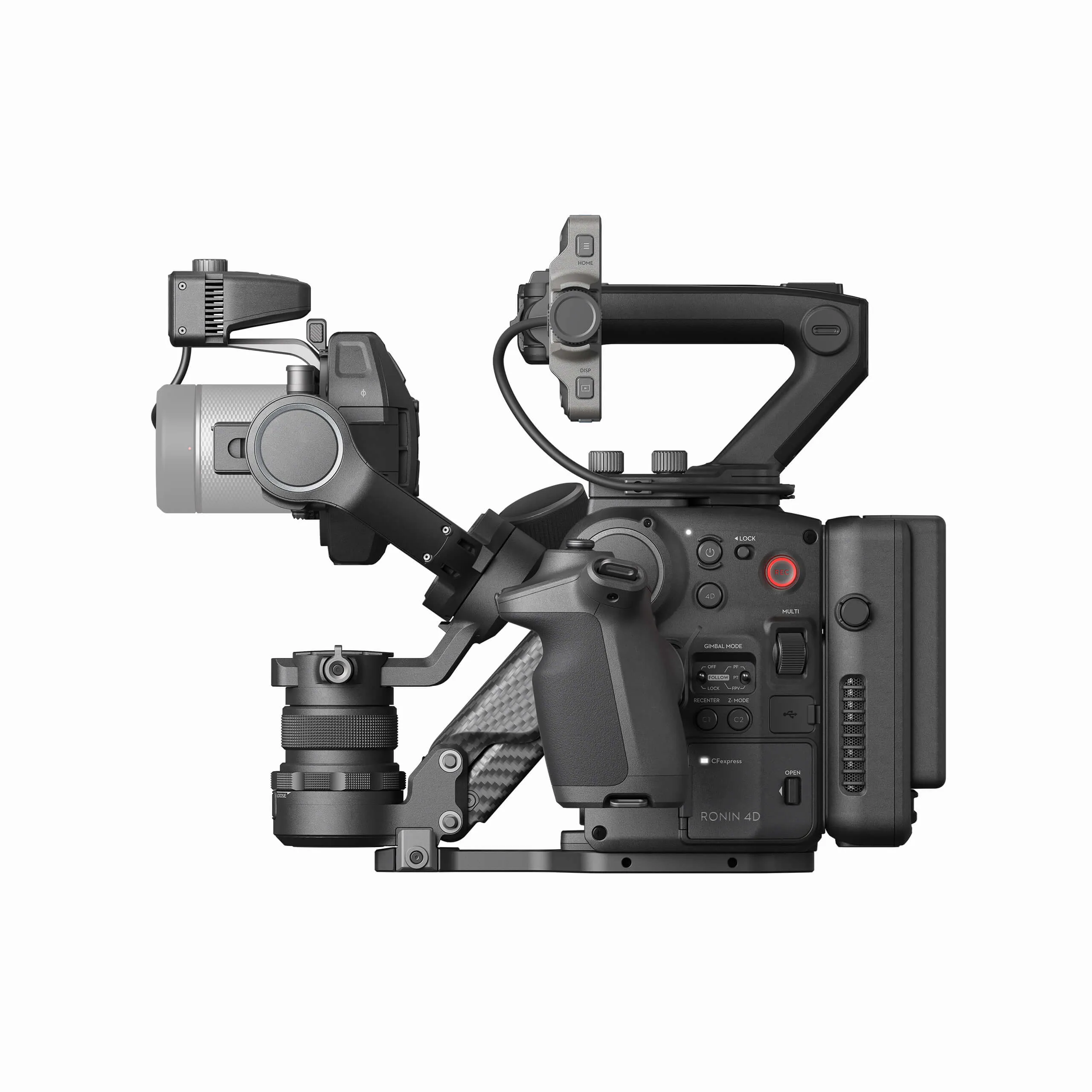 DJI Ronin 4D UHD 6K 60fps 4-Axis Modular Cinema Camera with Integrated Gimbal Wireless System, LiDAR Focusing, Cinecore 3.0 and ActiveTrack Pro Support