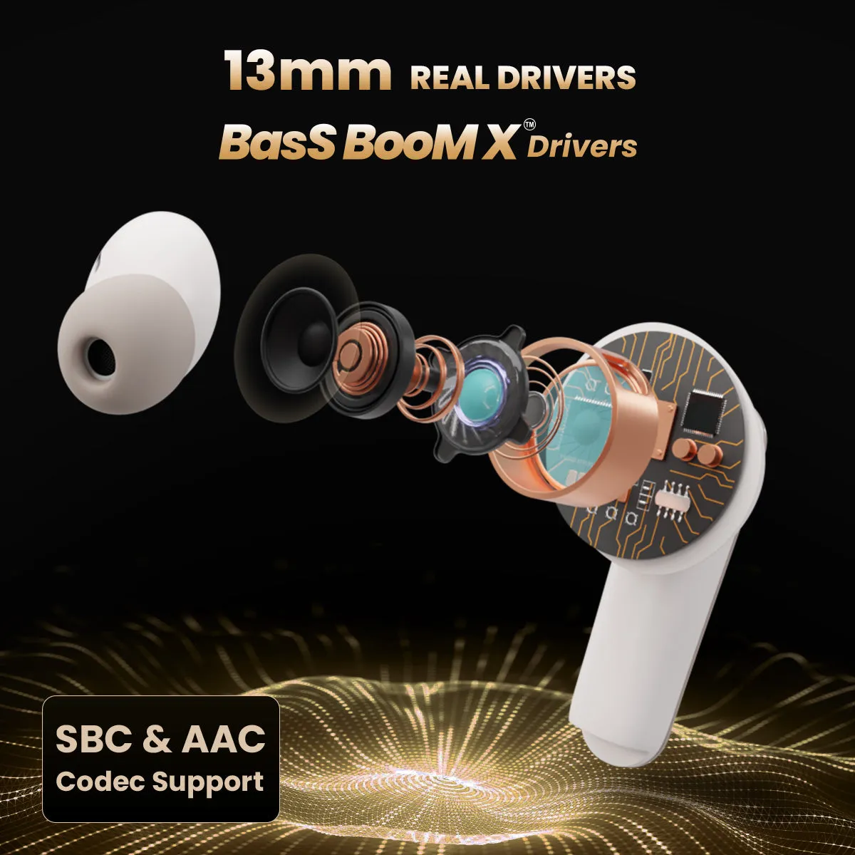 DwOTS 727 (Bisque Beige) Tws Earbuds