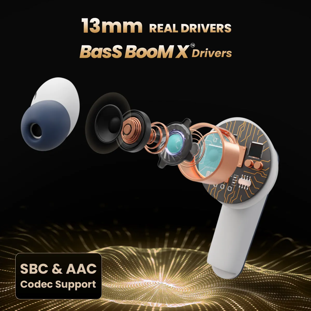 DwOTS 727 (Bisque Beige) Tws Earbuds