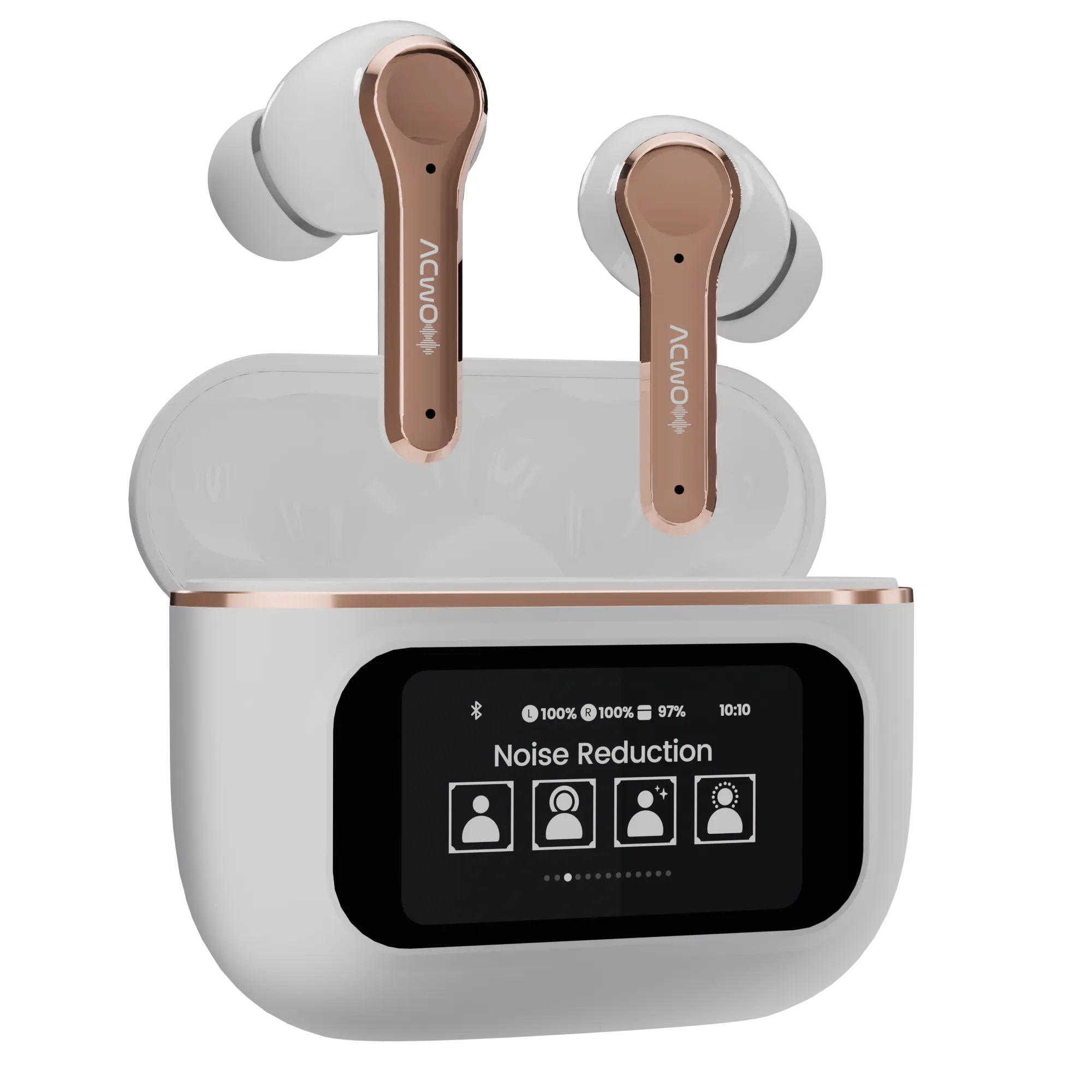 DwOTS Touch - Smart Touch Screen Display Tws Earbuds