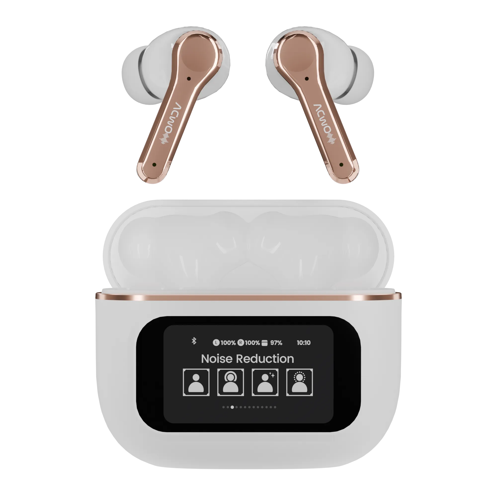 DwOTS Touch - Smart Touch Screen Display Tws Earbuds