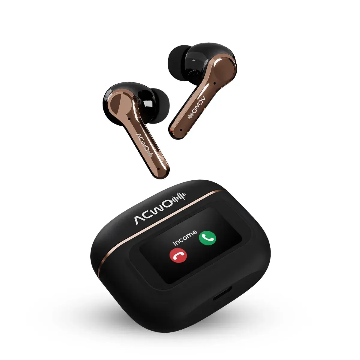 DwOTS Touch - Smart Touch Screen Display Tws Earbuds