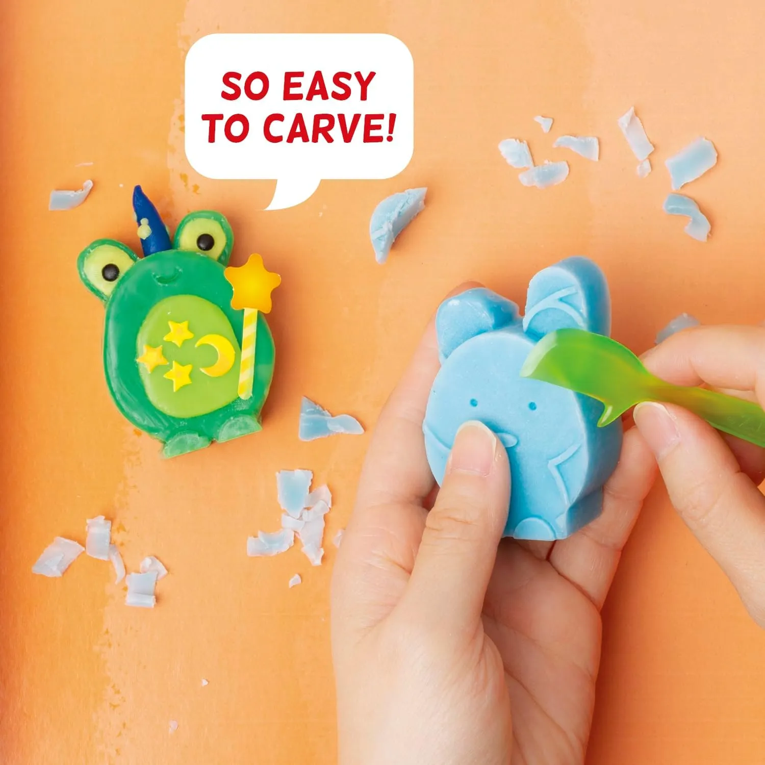 Easy-to-Carve Wax Animals