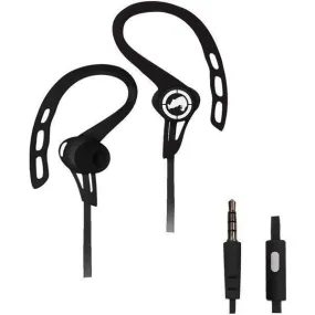 Ecko Unltd. EKU-RSH-BK Rush Sport Earbuds with Microphone (Black)