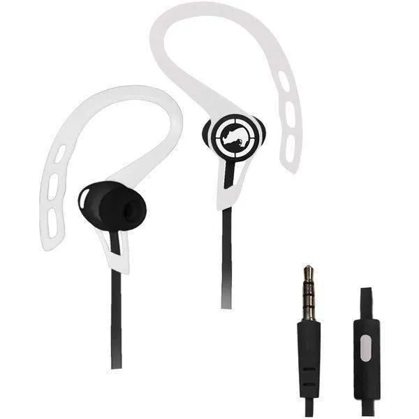 Ecko Unltd. EKU-RSH-WHT Rush Sport Earbuds with Microphone (White)