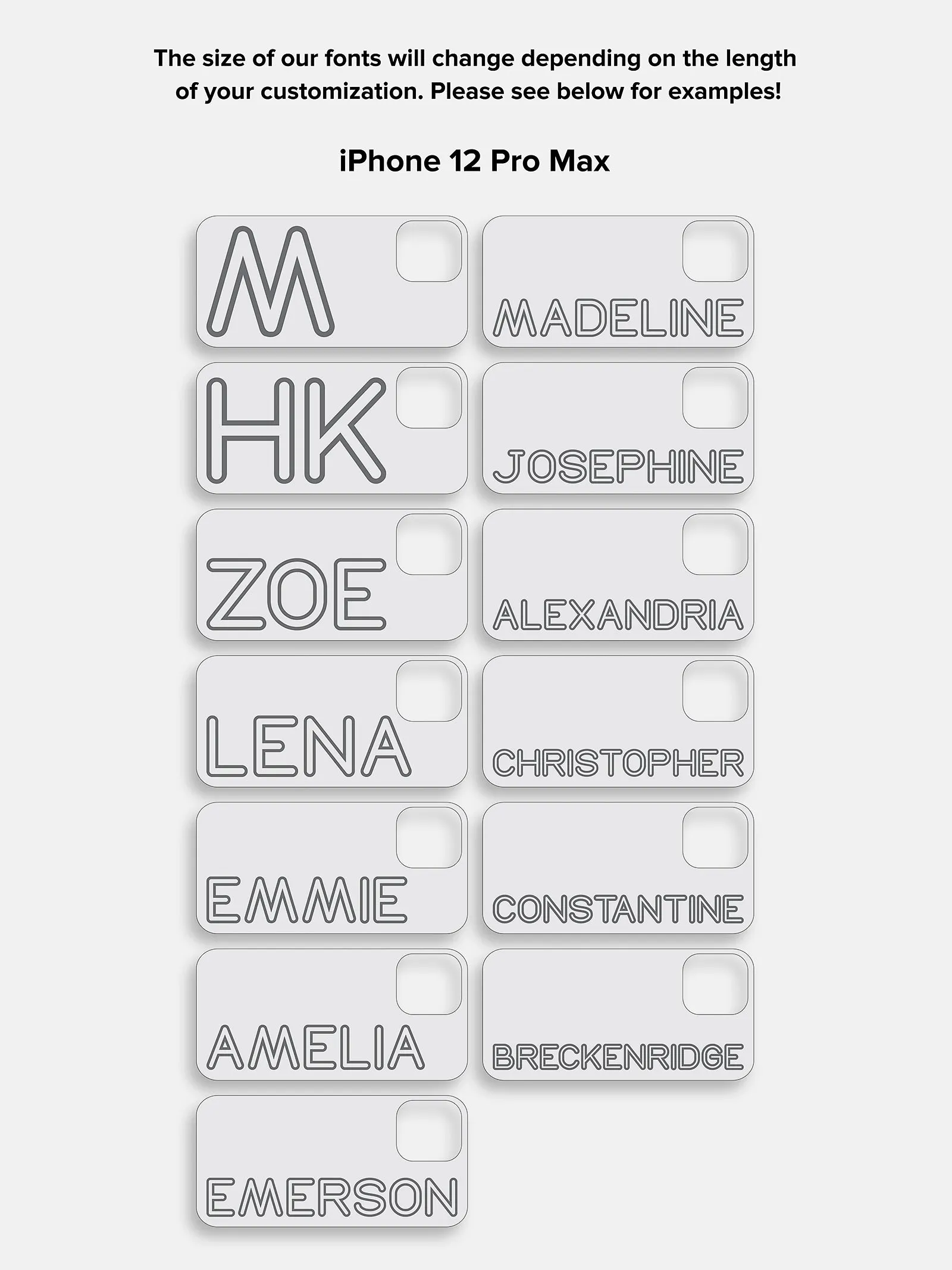 Fine Line Custom iPhone Case - Blush/Orange