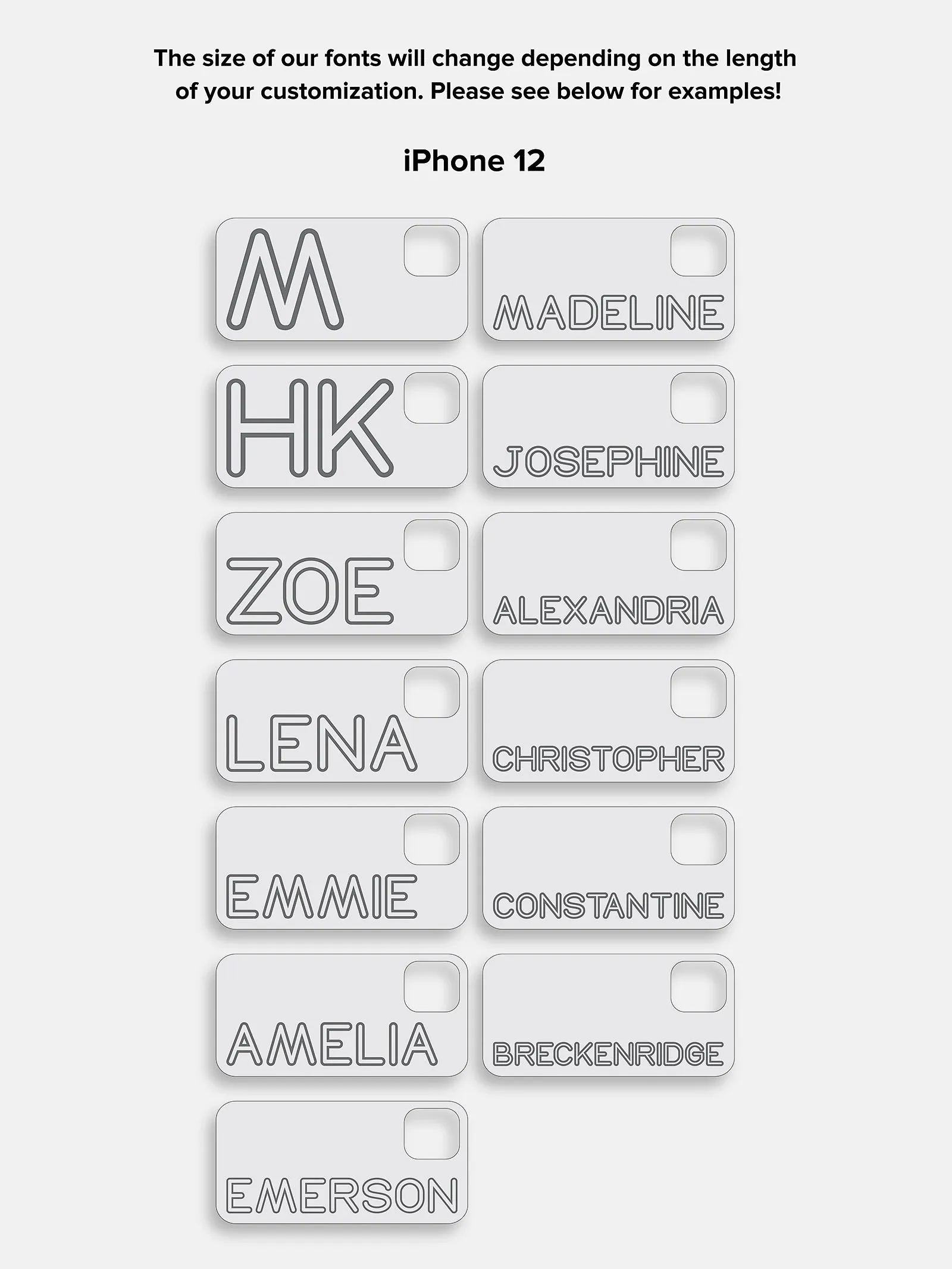 Fine Line Custom IPhone Case - Dark Purple/White