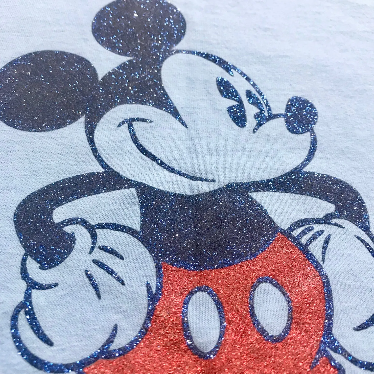 Glitter Mickey Tee