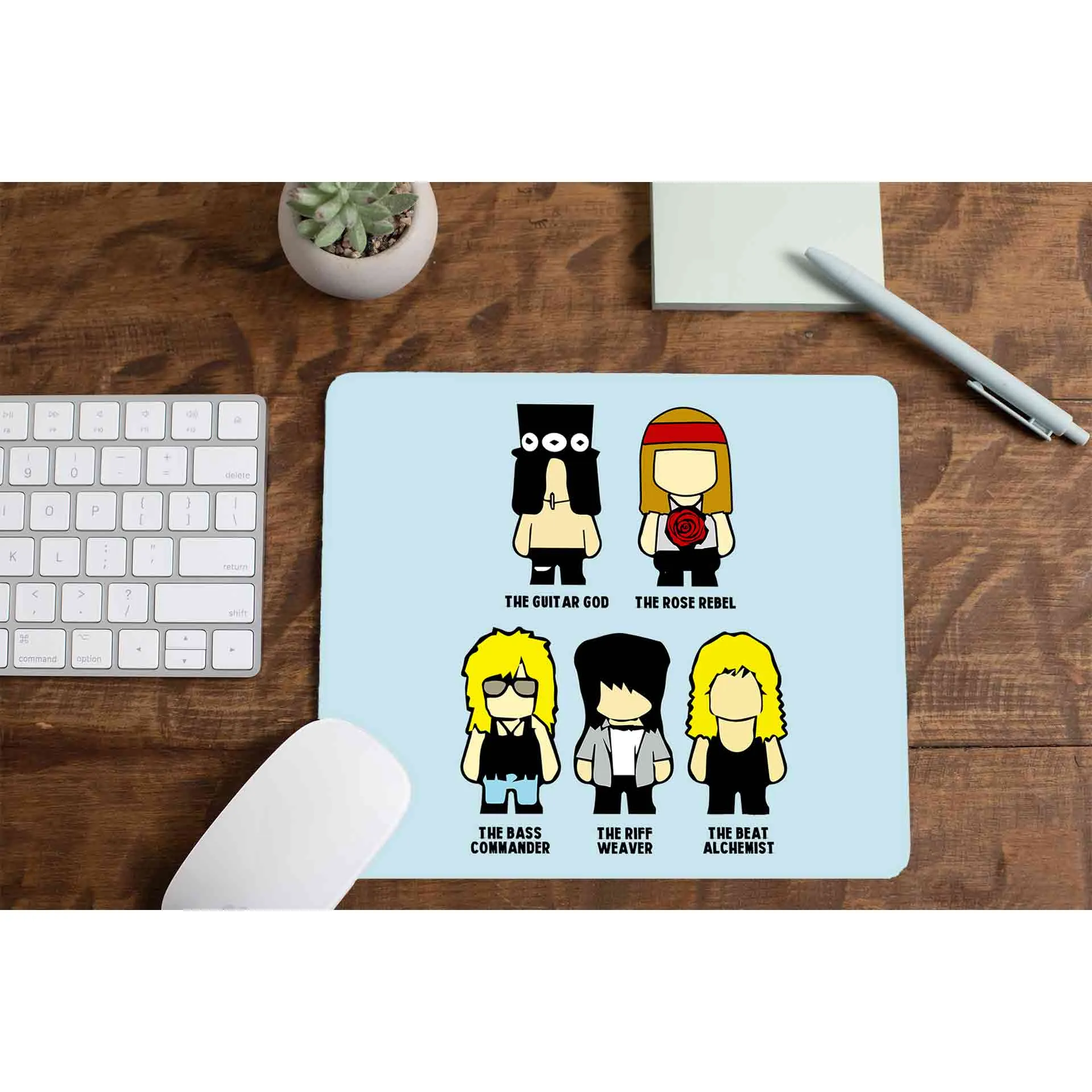 Guns N' Roses Mousepad - Toon Rebels