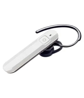 H904 Mono Bluetooth 4.1 Wireless Headset for All Android & iOS Devices (White)