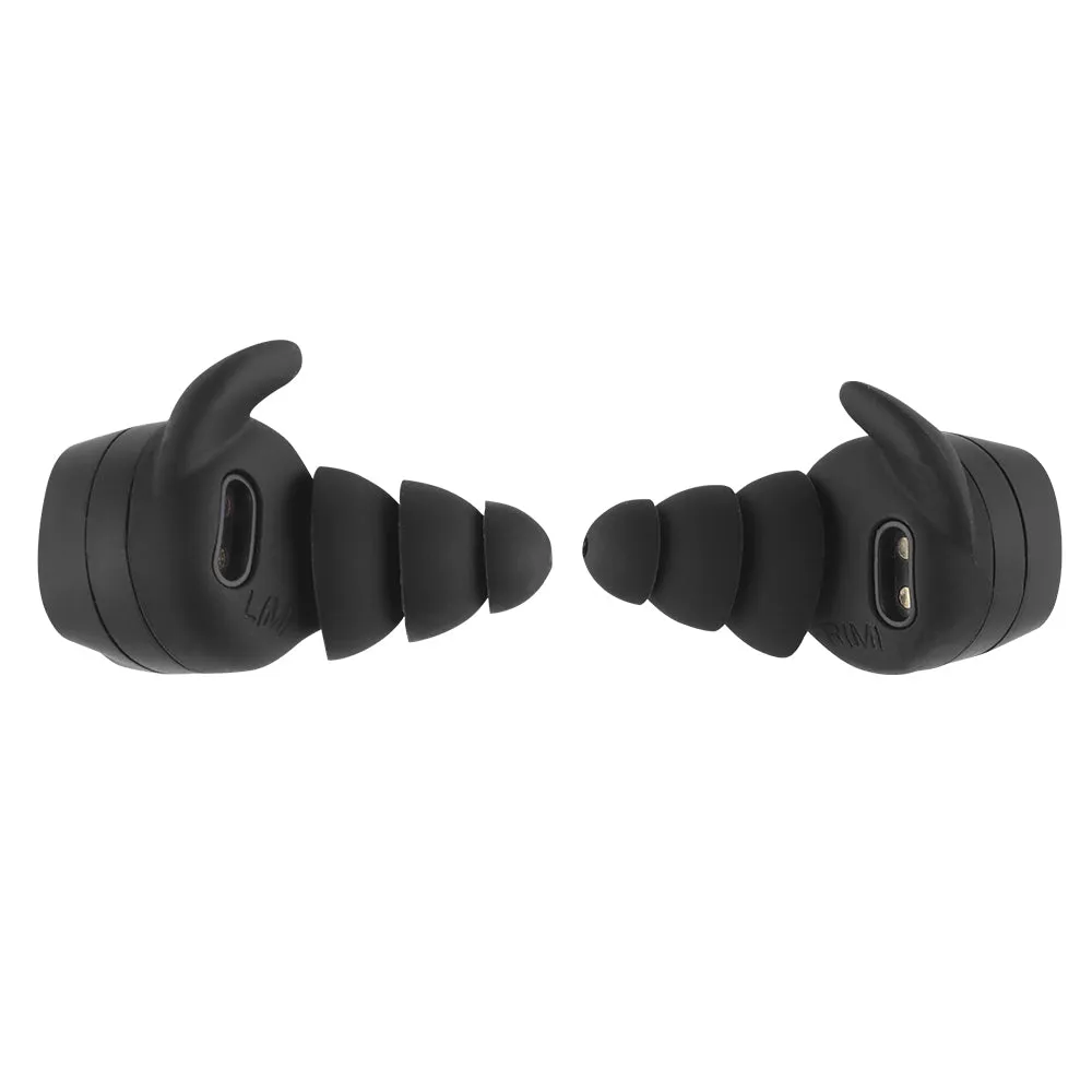 HD-30 Bluetooth Active In-Ear Hearing Protectors Black