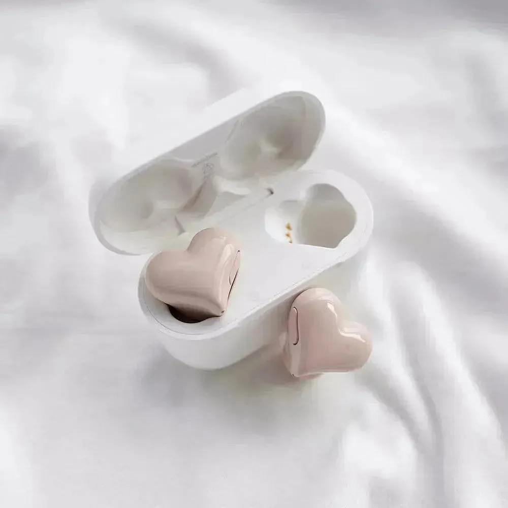 Heartbuds Bluetooth Wireless Heart Shaped Earphones