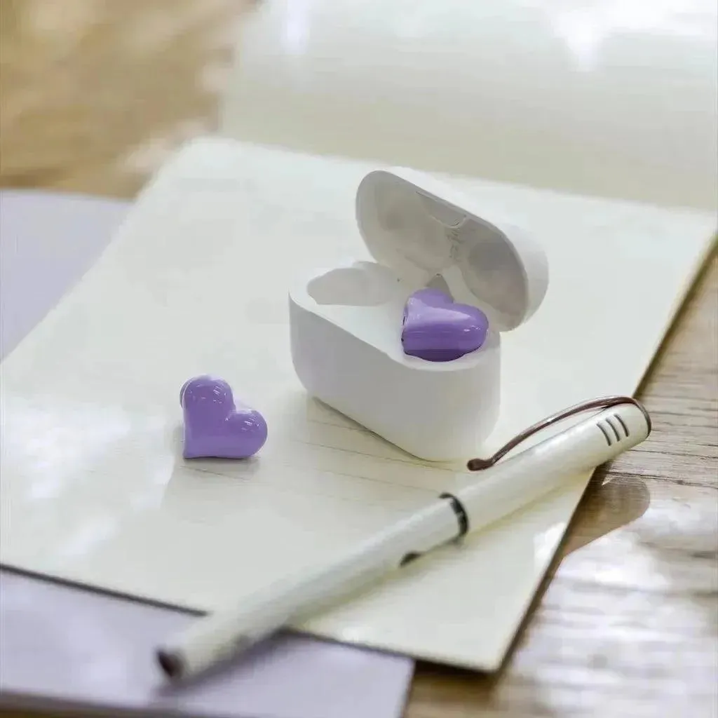 Heartbuds Bluetooth Wireless Heart Shaped Earphones