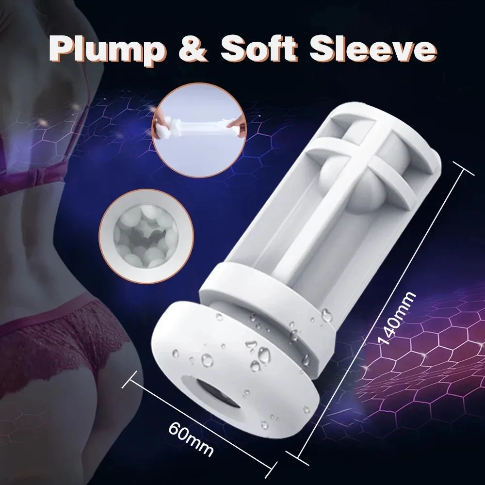 Heseks Automatic Vibrating Masturbator | Strong Sucking Vagina Male Sex Robot FapYourself