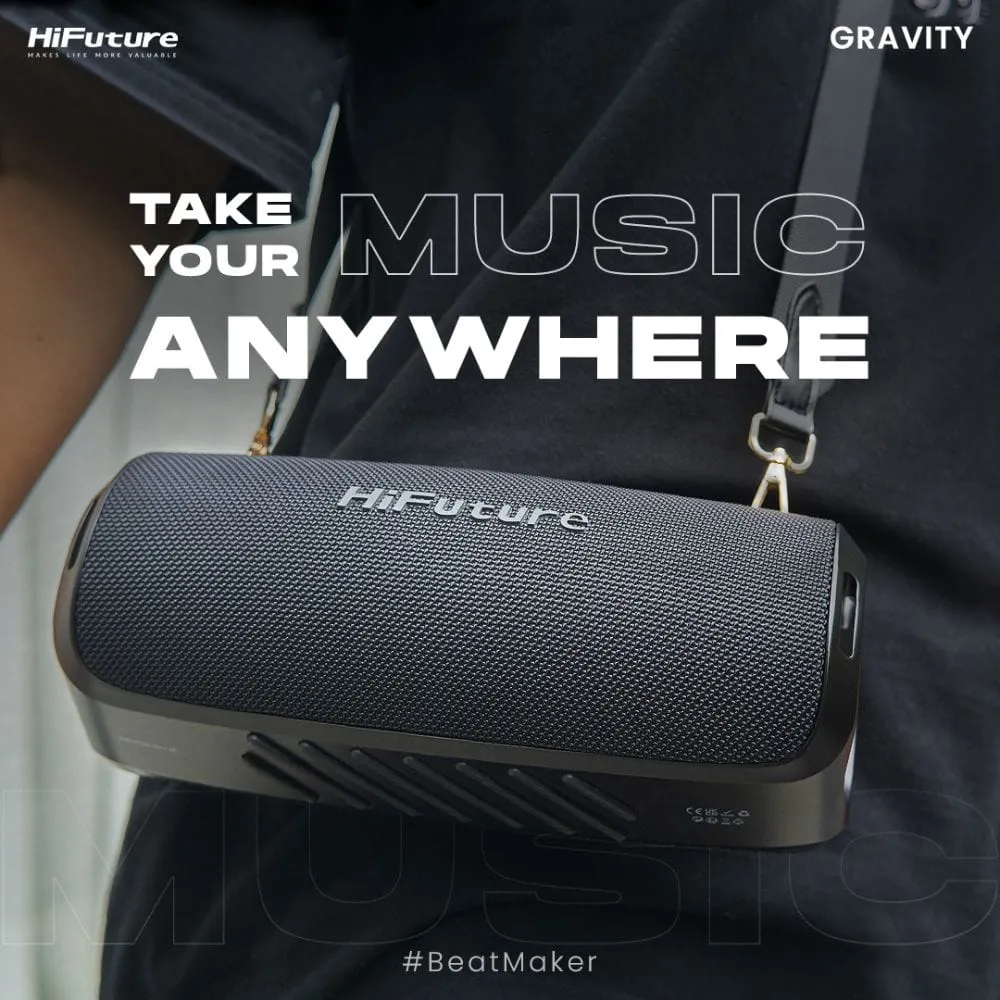 HiFuture Gravity Portable Wireless Speaker (30W Woofer   15W Tweeter)  - HBB4