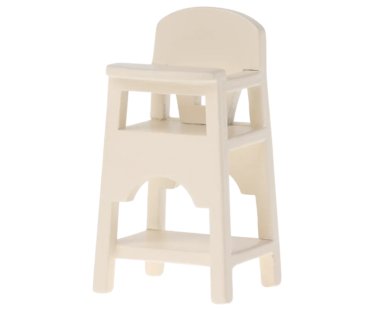 High Chair, Mouse- Off-White