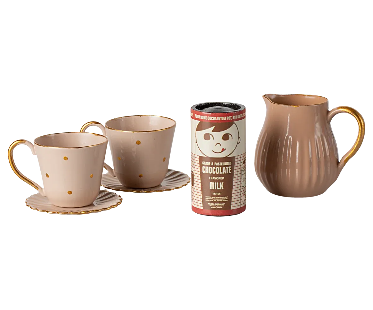 Hot chocolate set, Mini