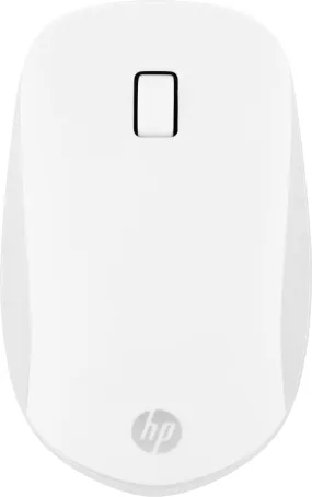 Hp 410 Slim - Mouse - Right And Left-Handed - 3 Buttons - Wireless - Bluetooth 5.0 - White, Matte Finish - For Laptop 15