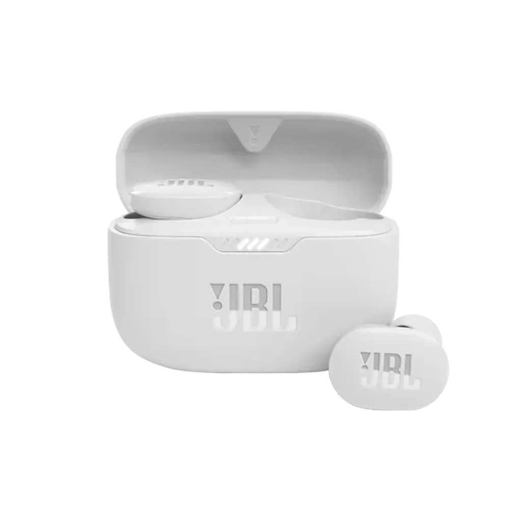 JBL TUNE-130NC Noise-Canceling True Wireless In-Ear Headphones - White