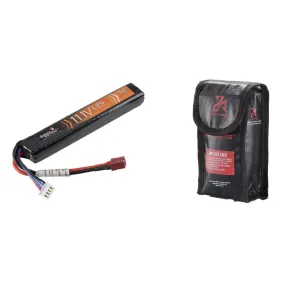 Lancer Tactical 11.1v 1300mAh 20C Stick LiPo Battery - Deans Connector