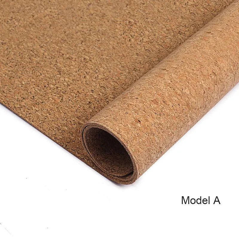 Large Natural Cork Mouse Pad - Anti-Slip, Waterproof, and Comfortable for Office and Home Use