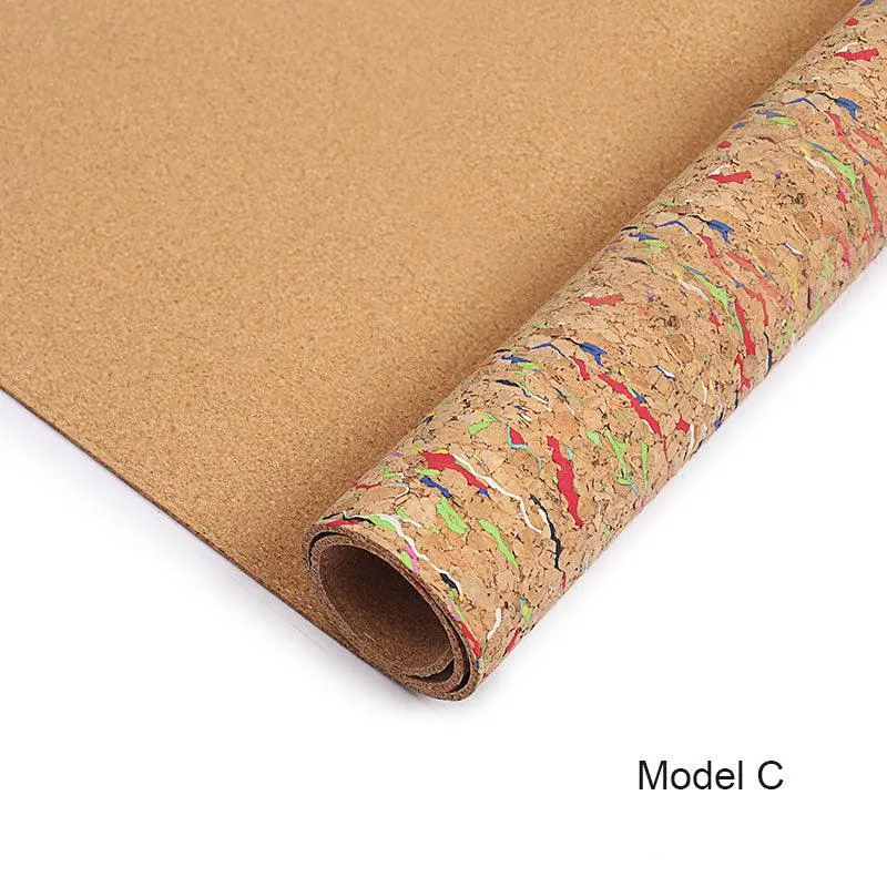 Large Natural Cork Mouse Pad - Anti-Slip, Waterproof, and Comfortable for Office and Home Use