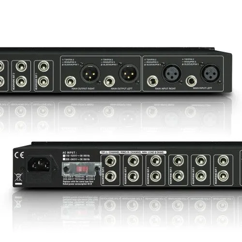 LD Systems HPA 6 Headphone Amplifier 6-Channel - 19"