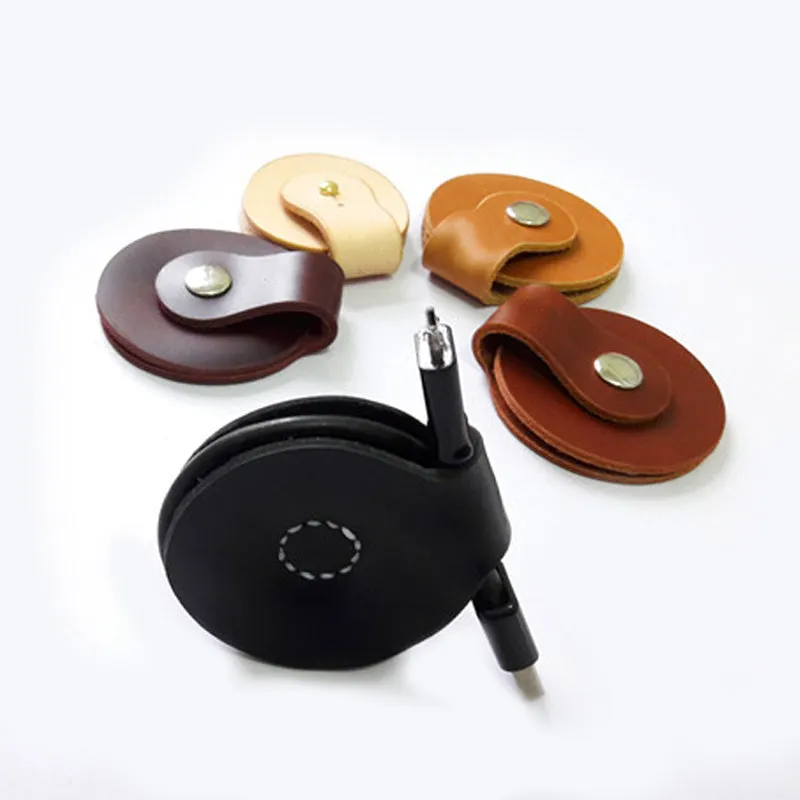 Leather Pattern Leather Headphone Case Cord Organizer Pattern Leather Earbuds Holder Craft Patterns Leather Templates