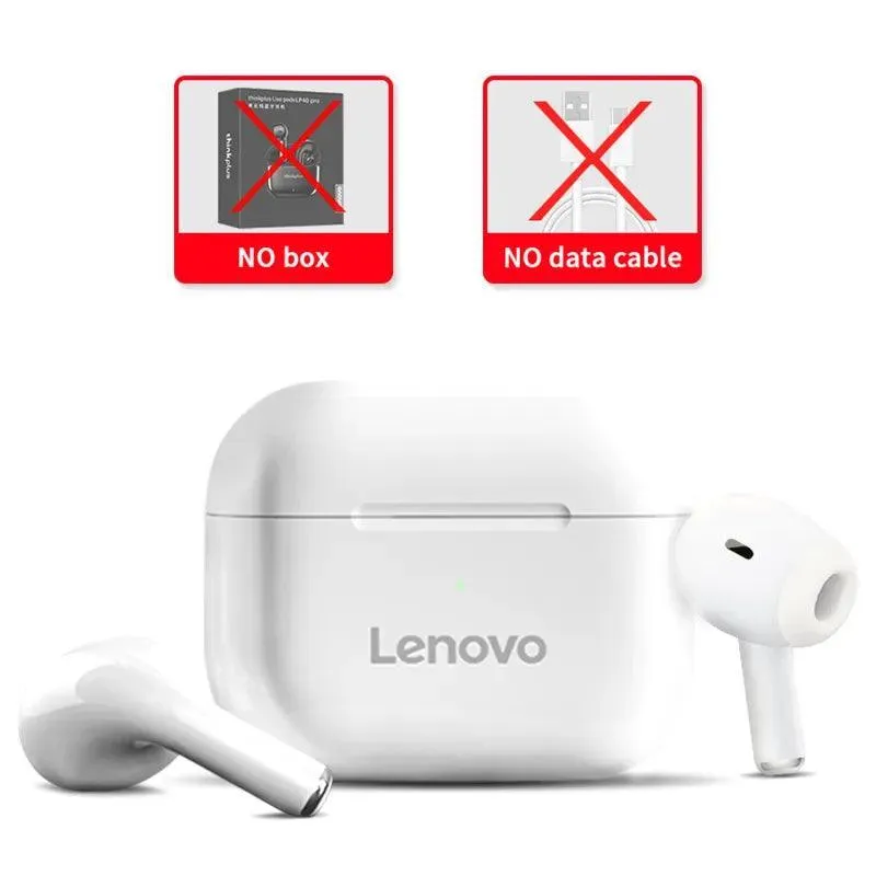 Lenovo TWS Bluetooth Earbuds: Premium Sound with Active Noise Cancellation and Waterproof Design