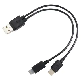 Lightning Charging Cable 2.1A Rated USB Type A/C