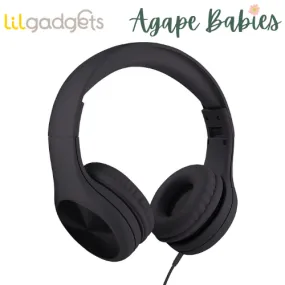 LilGadgets Connect  Pro Wired Headphones for Children - Black