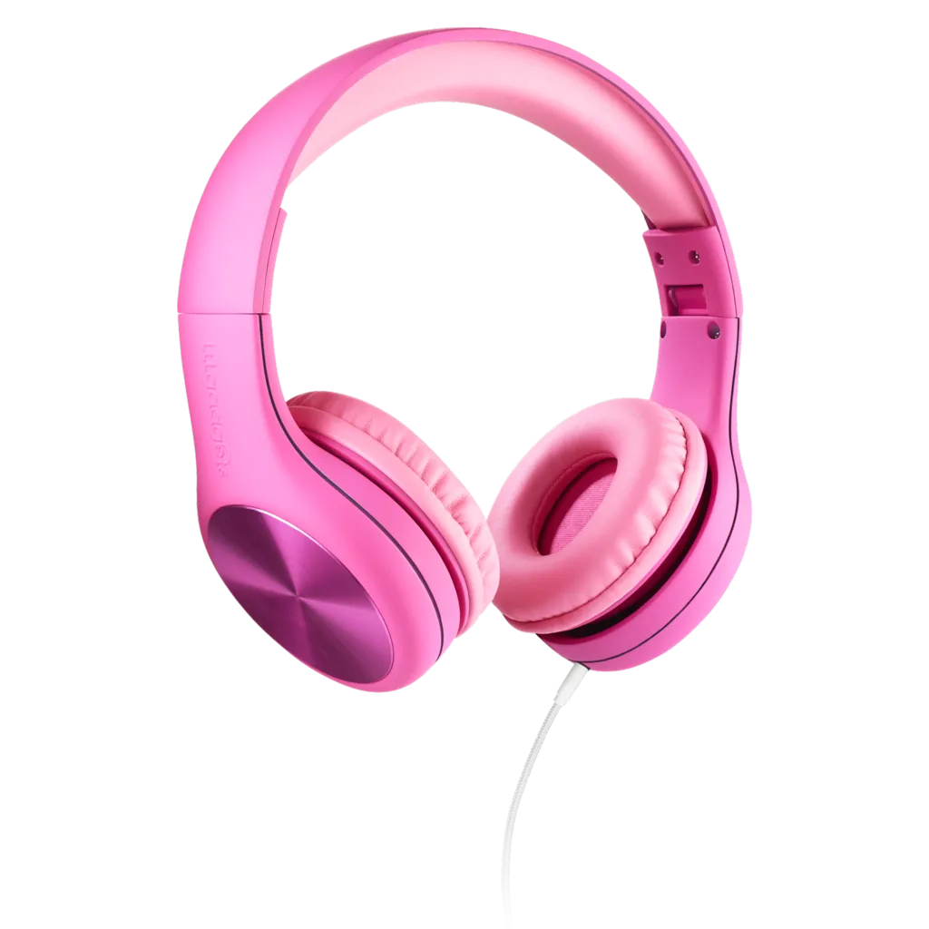 LilGadgets Connect  Pro Wired Headphones for Children - Pink