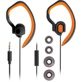 Liquid Ears Performance Sports Earphones - Orange