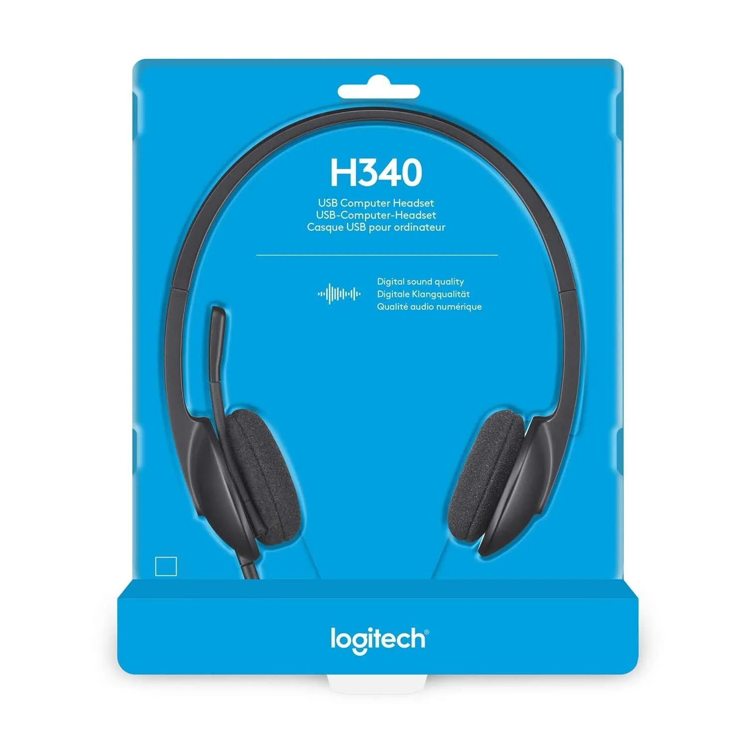 LOGITECH H340 WIRED HEADPHONES WITH MIC