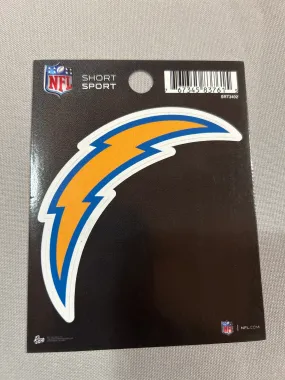 Los Angeles Chargers NFL Short Sport Decal