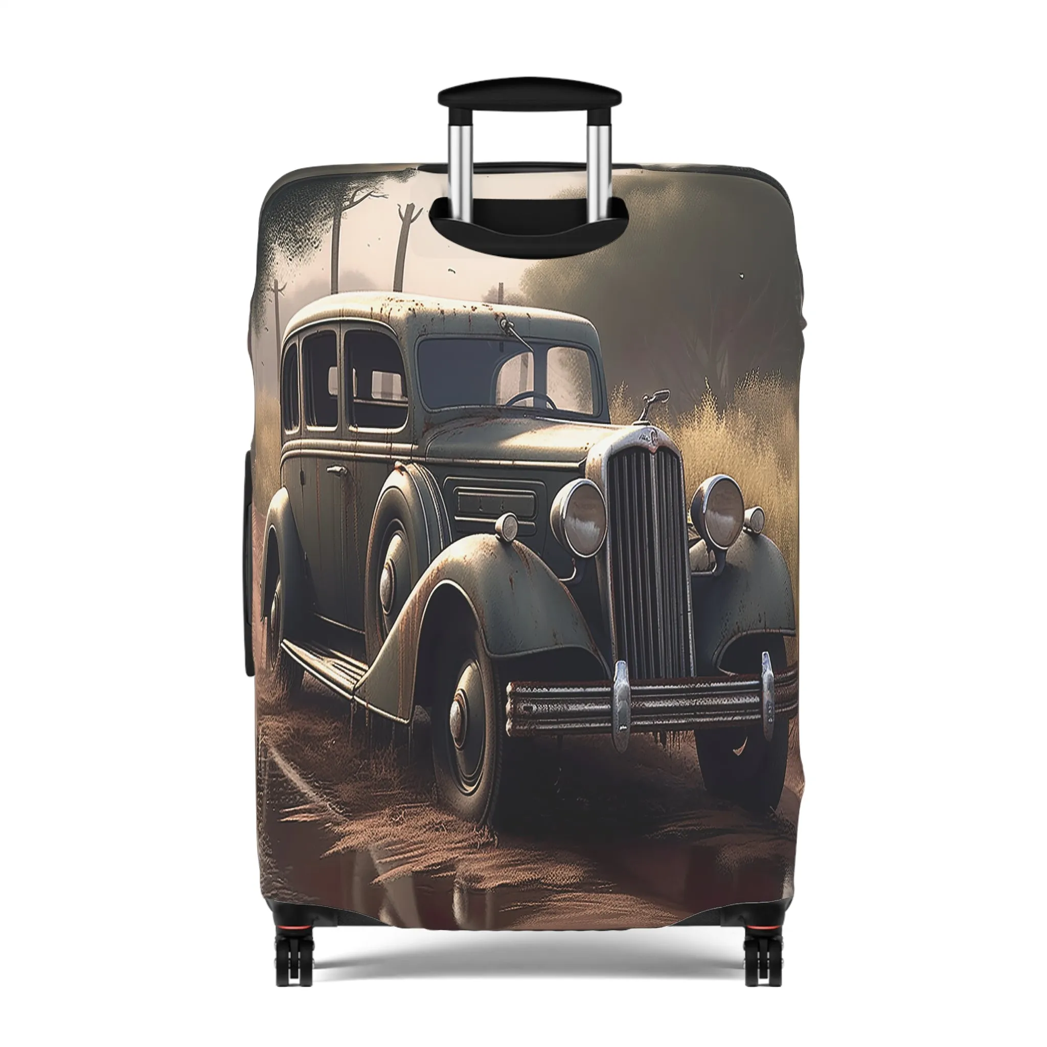 Luggage Cover, Vintage Car, awd-328